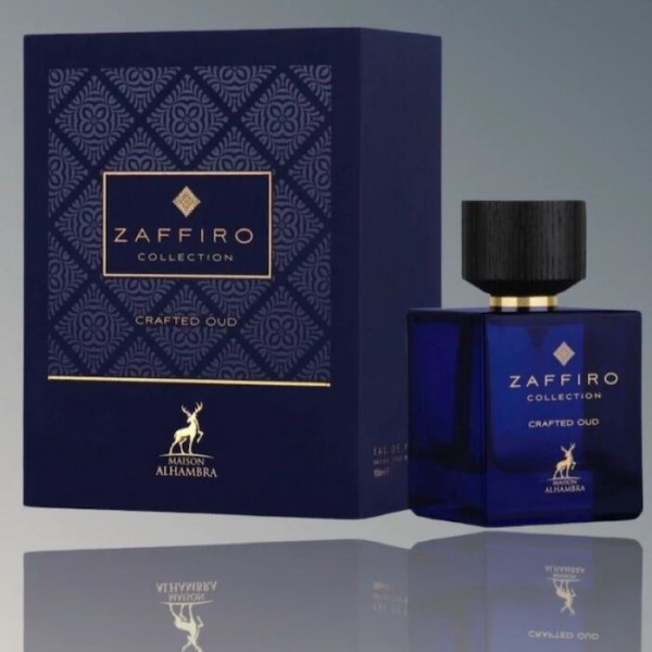 Crafted Oud Zaffiro Collection EDP 100ml AL HAMBRA