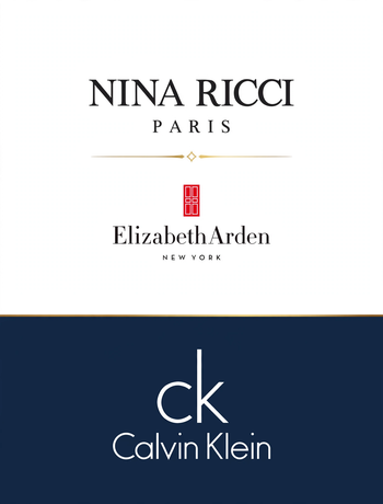 Nina ricci | Elizabeth arden | Calvin klein