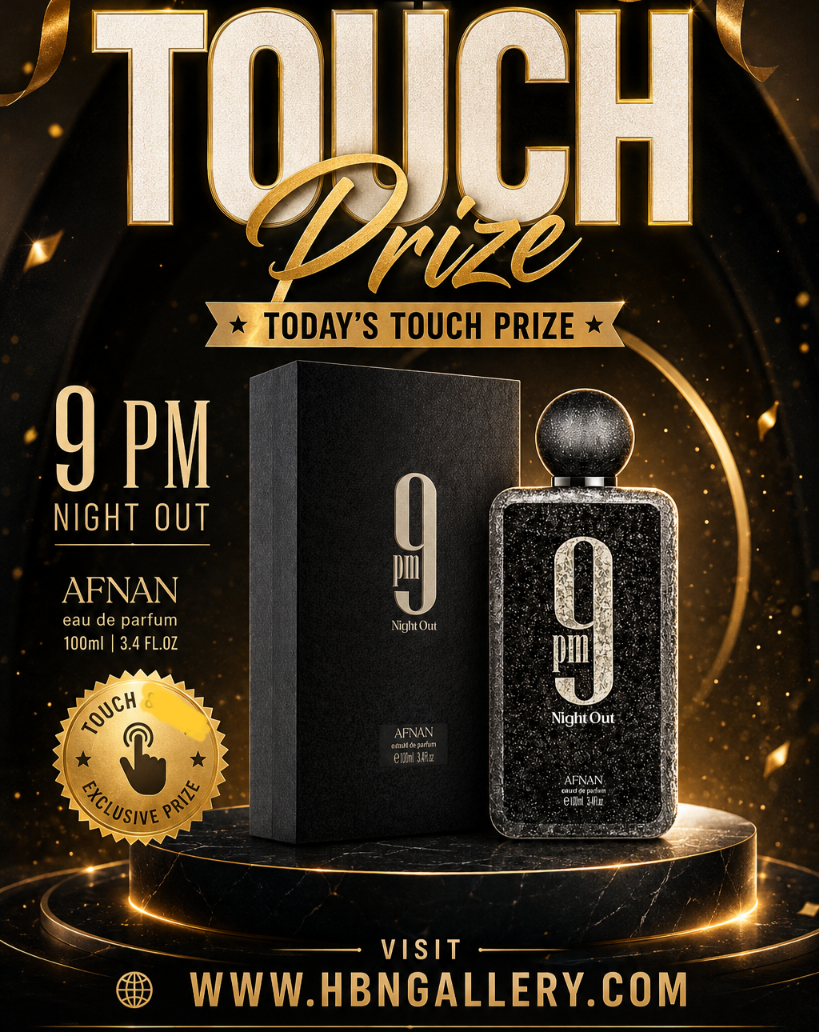 Afnan 9 PM NIGHT OUT _ Touch prize