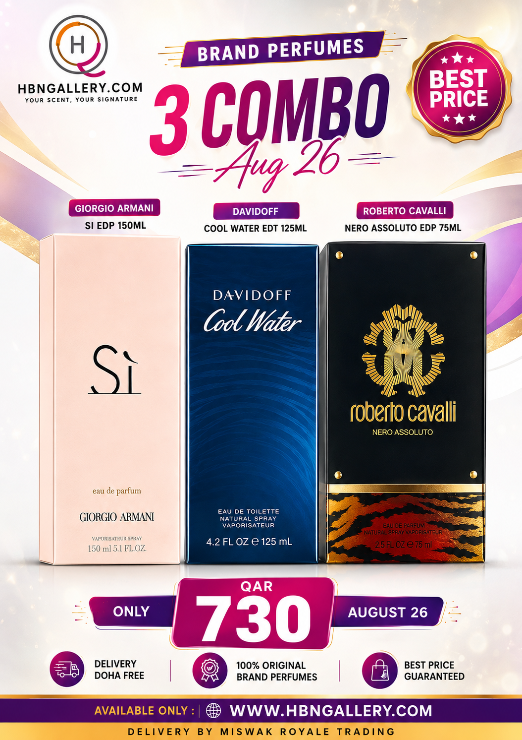 Brand perfumes