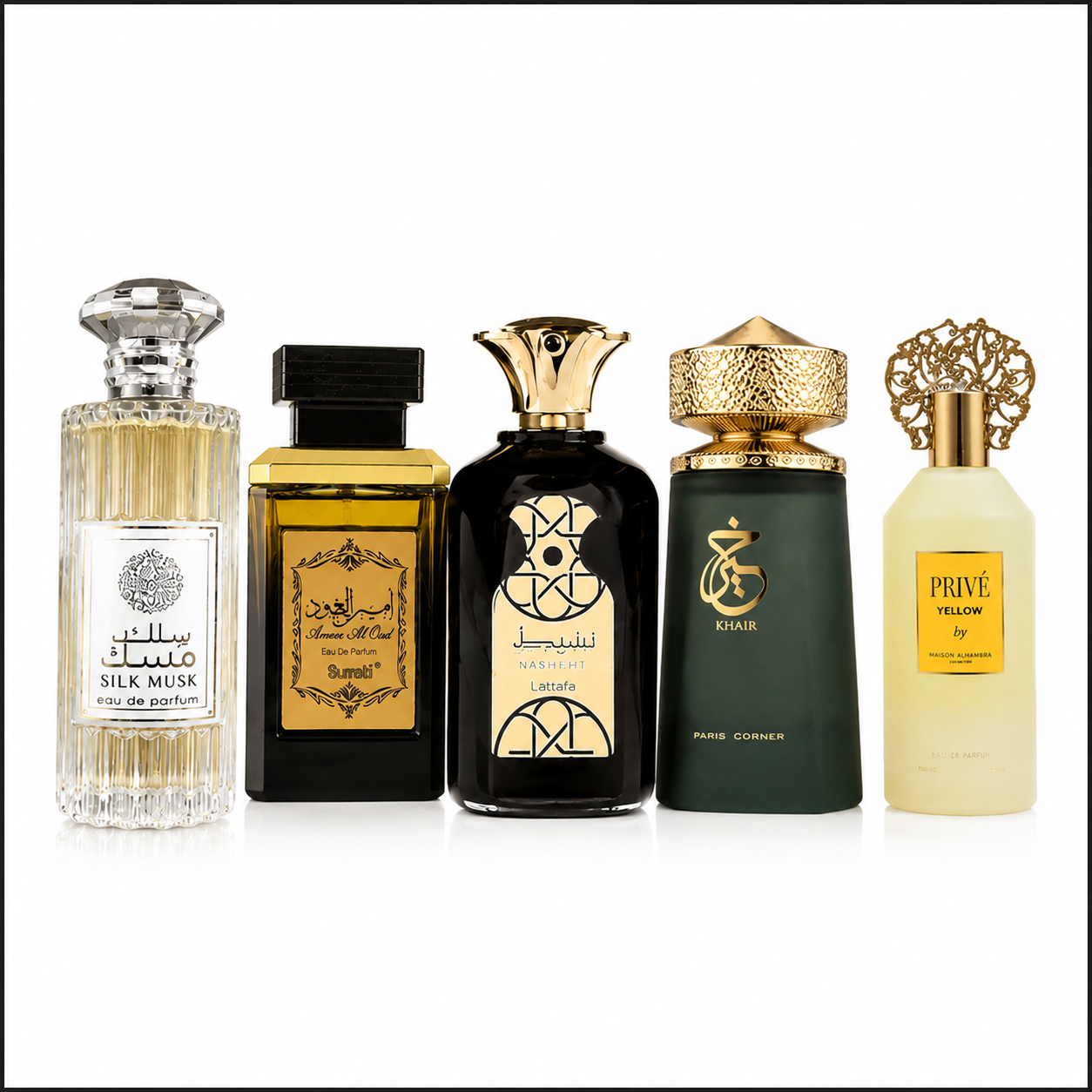 5 perfumes combo