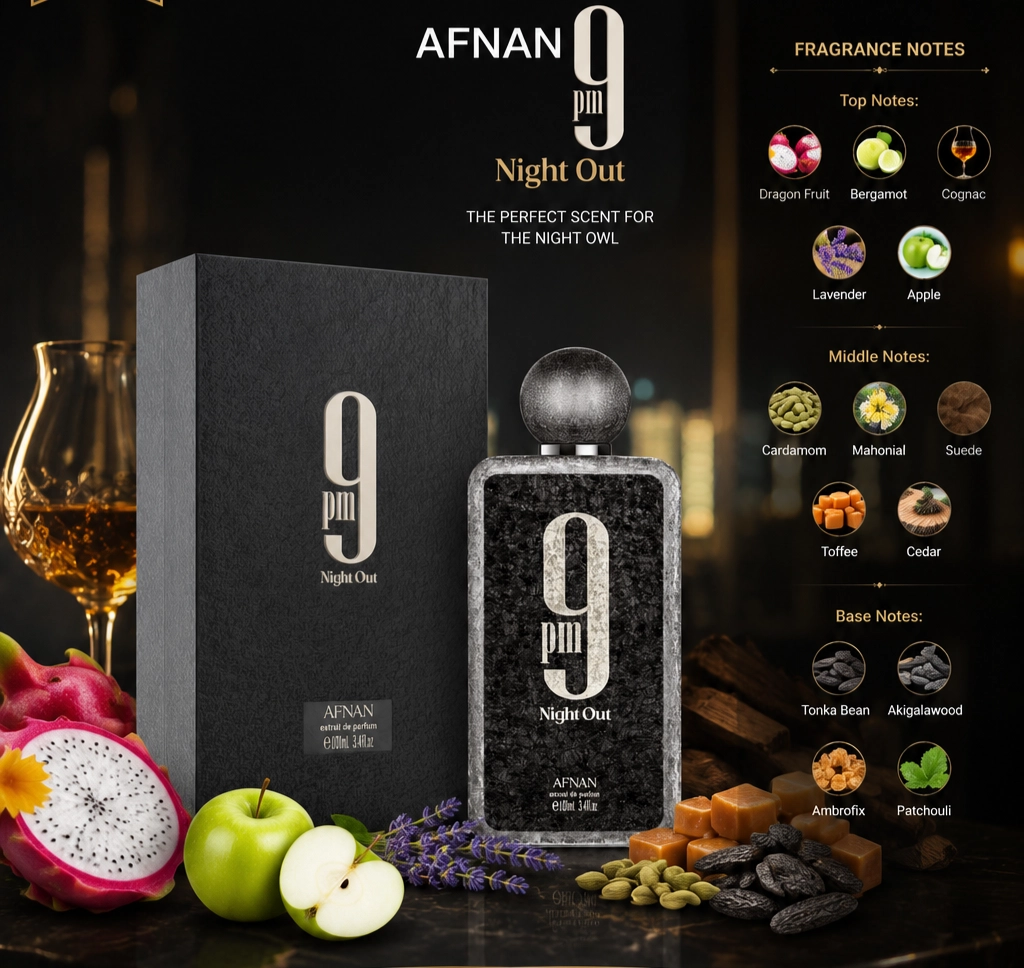 Afnan  9 pm night out 100 ml