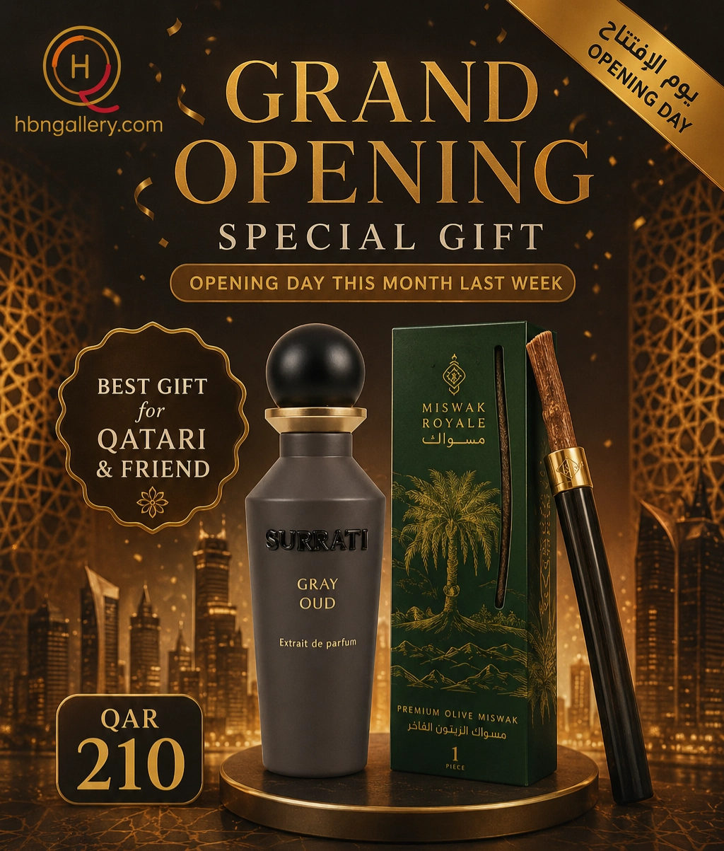Surrati oud gray + miswak royale one piece