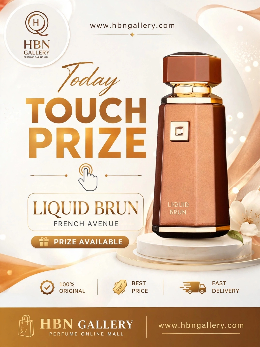 LIQUID BRUN French Avenue _ Touch prize