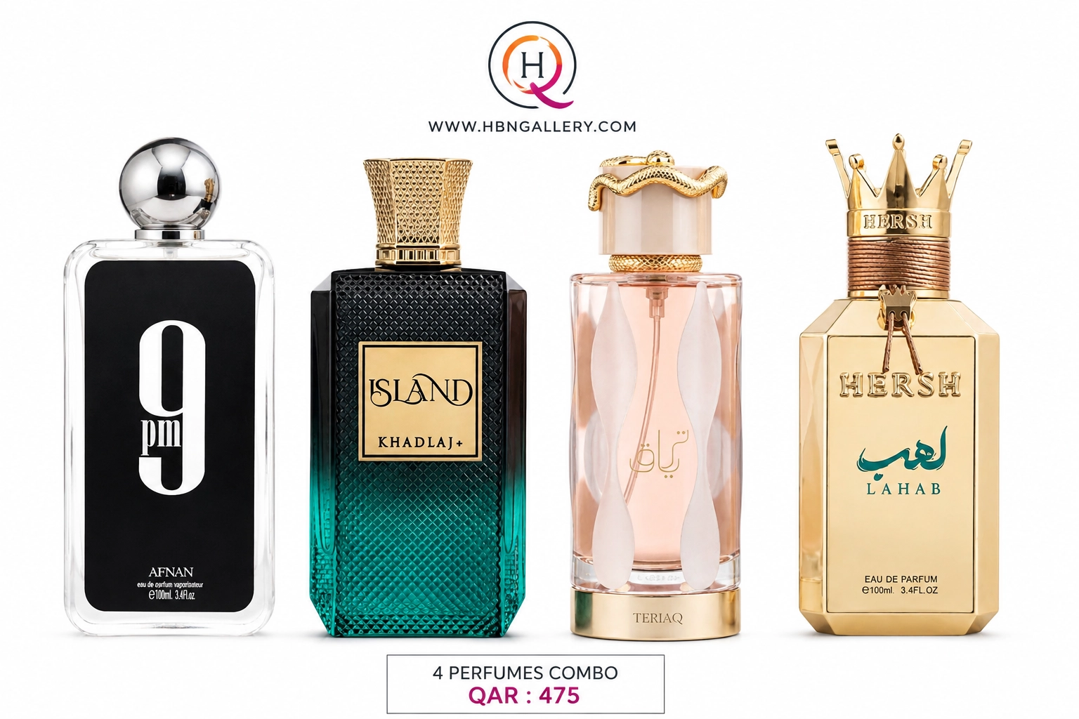 4 perfume combo