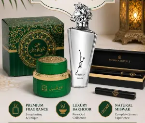 Perfume + Bakhoor + Miswak combo 001