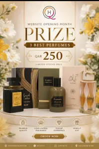 Perfumes 3 pcs _ Opening month prize