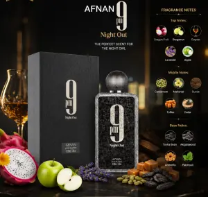 Afnan  9 pm night out 100 ml
