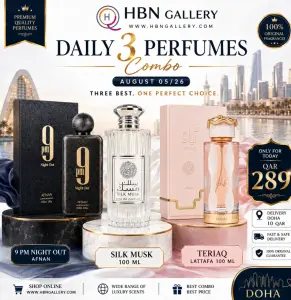Daily 3 Perfumes Combo – August 05/26