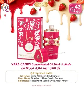 Yara candy attar from lattafa