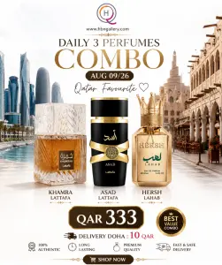 Daily 3 perfume combo aug 09/26